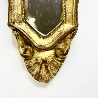 Vintage Gilt Florentine Mirror - Made in Italy