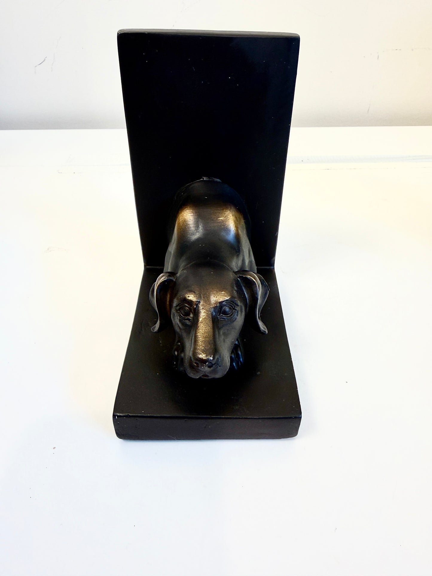 Playful Labrador Bookends