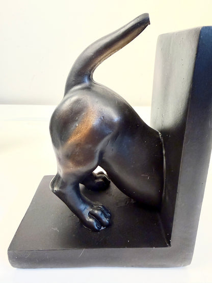 Playful Labrador Bookends