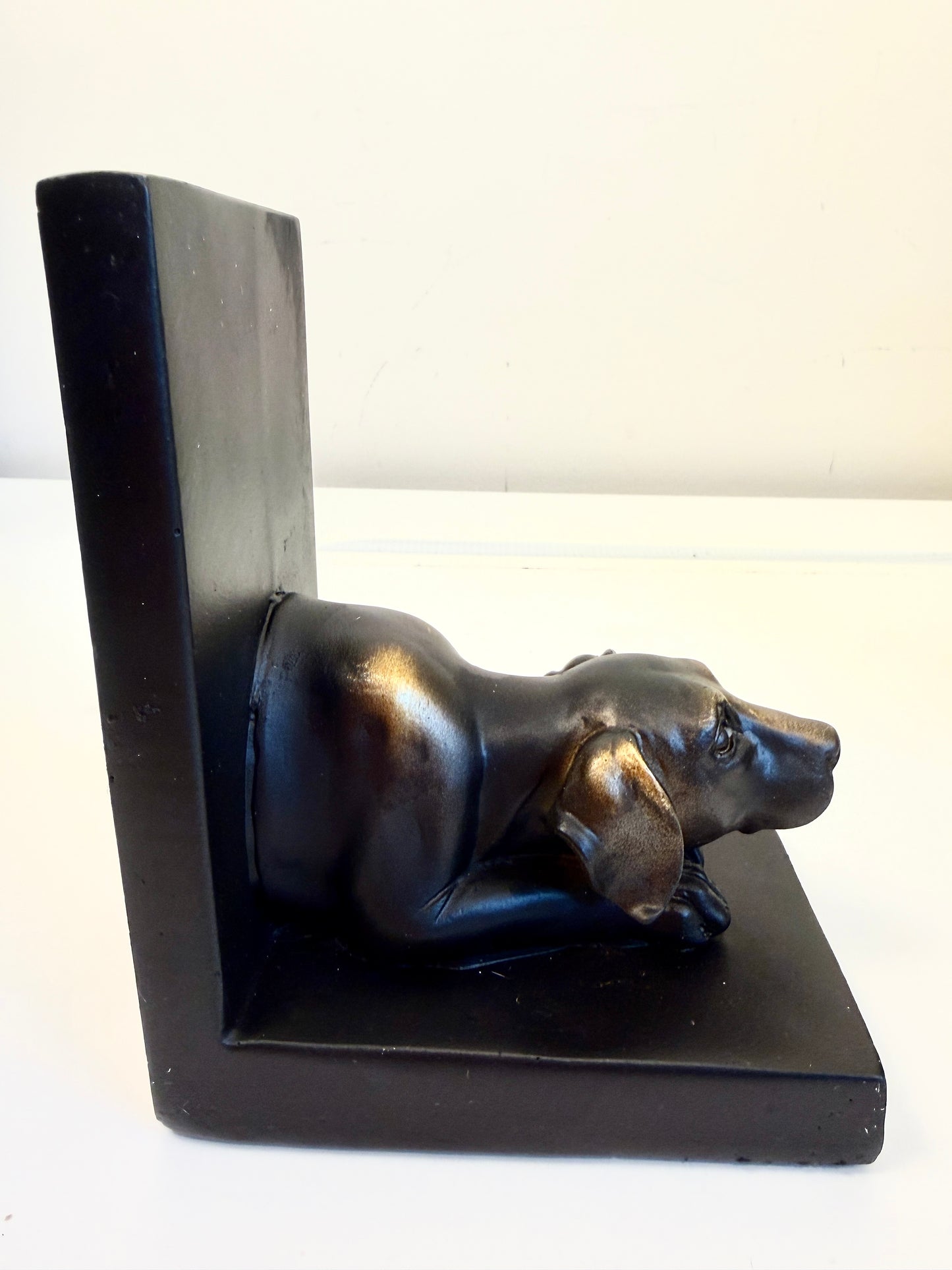 Playful Labrador Bookends