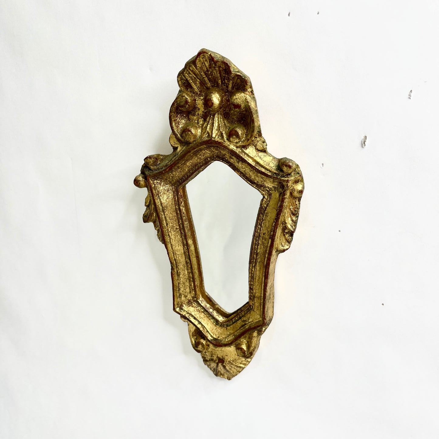 Vintage Gilt Florentine Mirror - Made in Italy