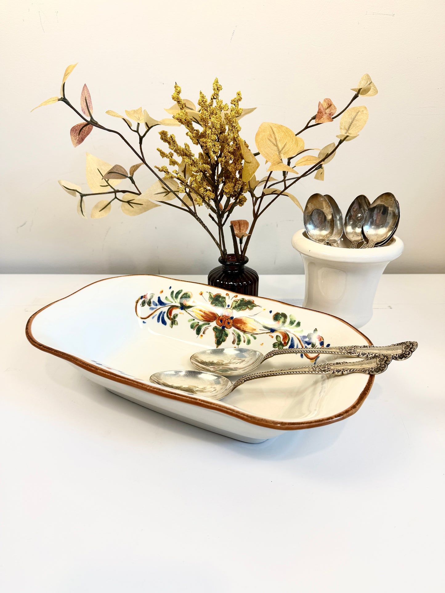 Oval Serving Bowl