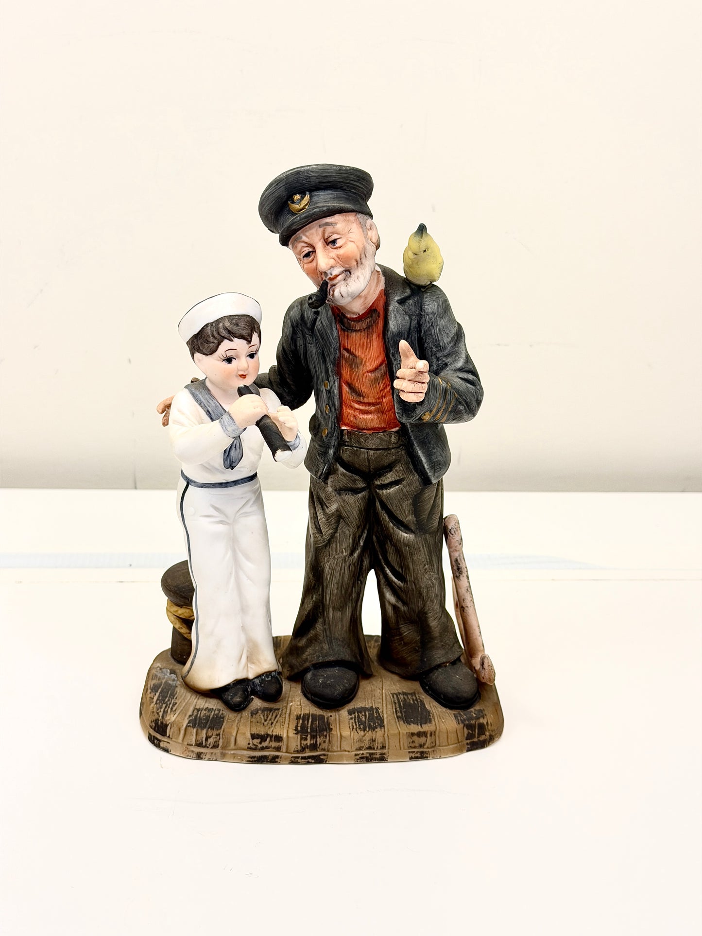 Vintage Sailor and Boy Figurine