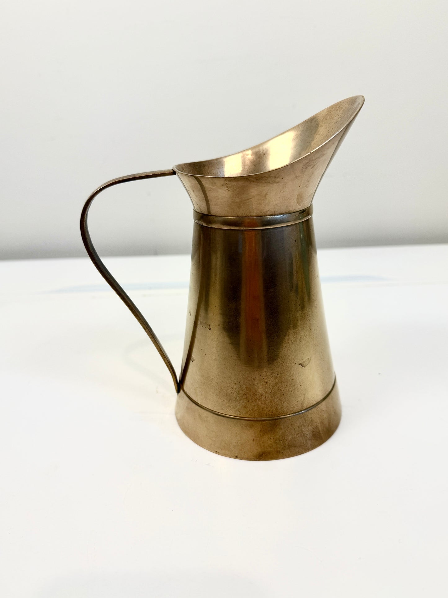 Vintage Brass Pitcher