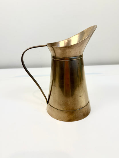 Vintage Brass Pitcher