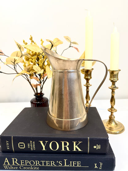 Vintage Brass Pitcher