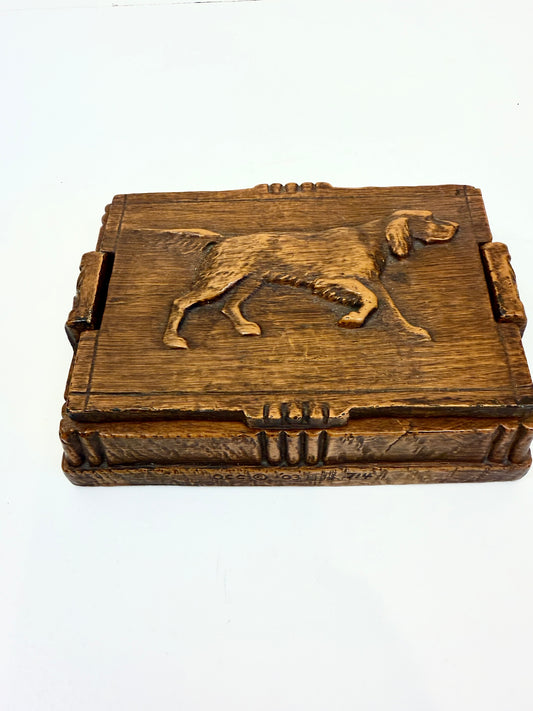 Vintage Sporting Dog Decorative Box
