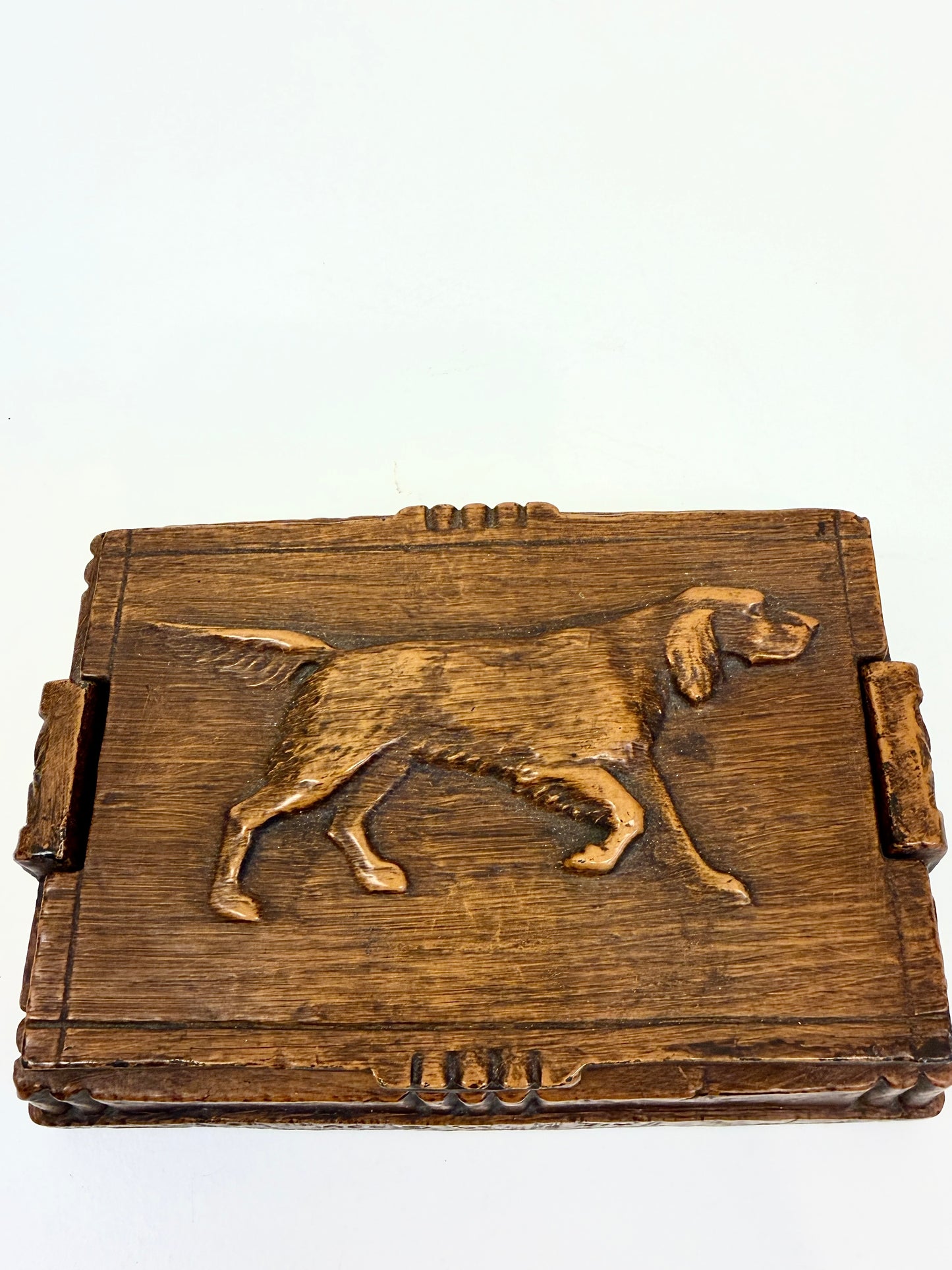 Vintage Sporting Dog Decorative Box