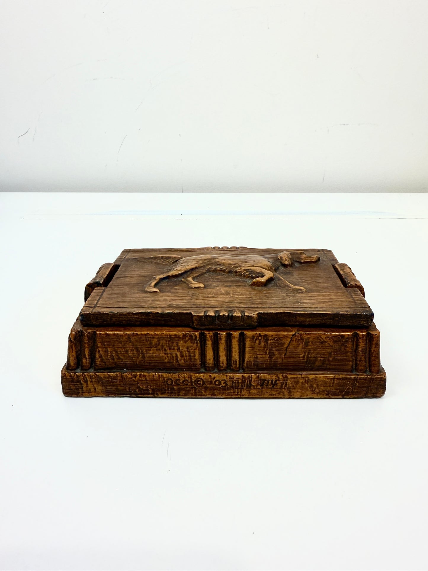Vintage Sporting Dog Decorative Box