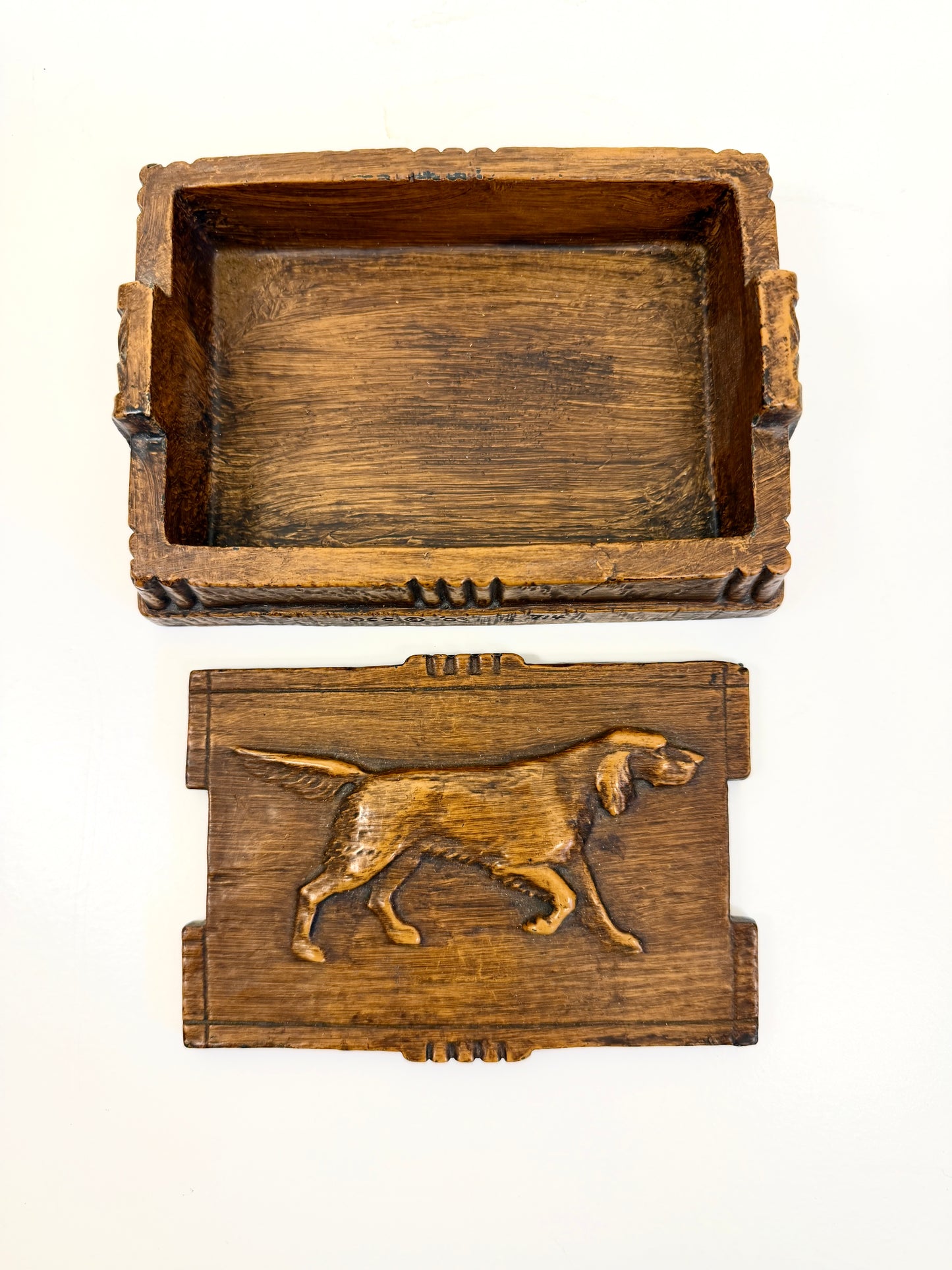 Vintage Sporting Dog Decorative Box
