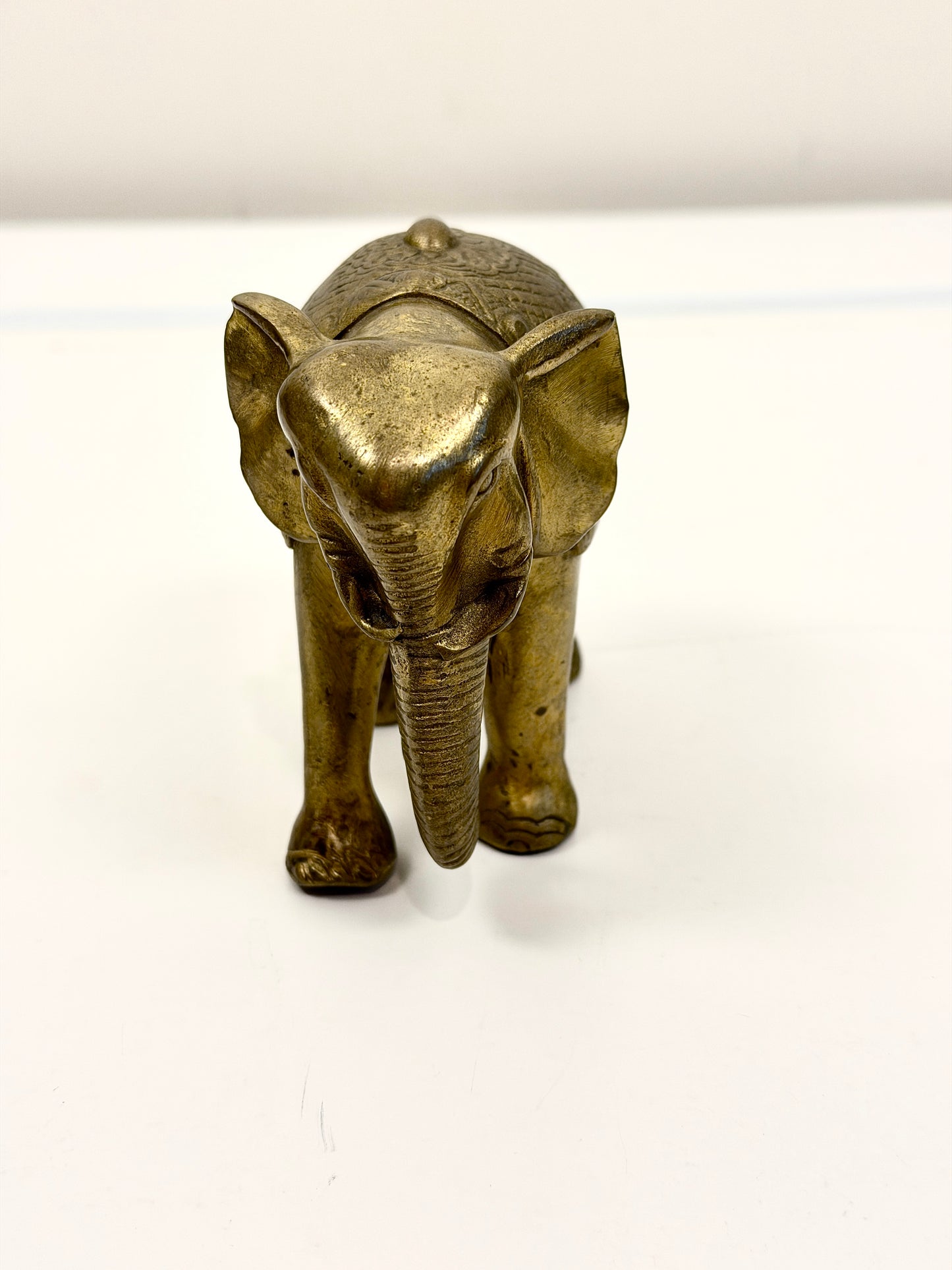 Vintage Brass Elephant