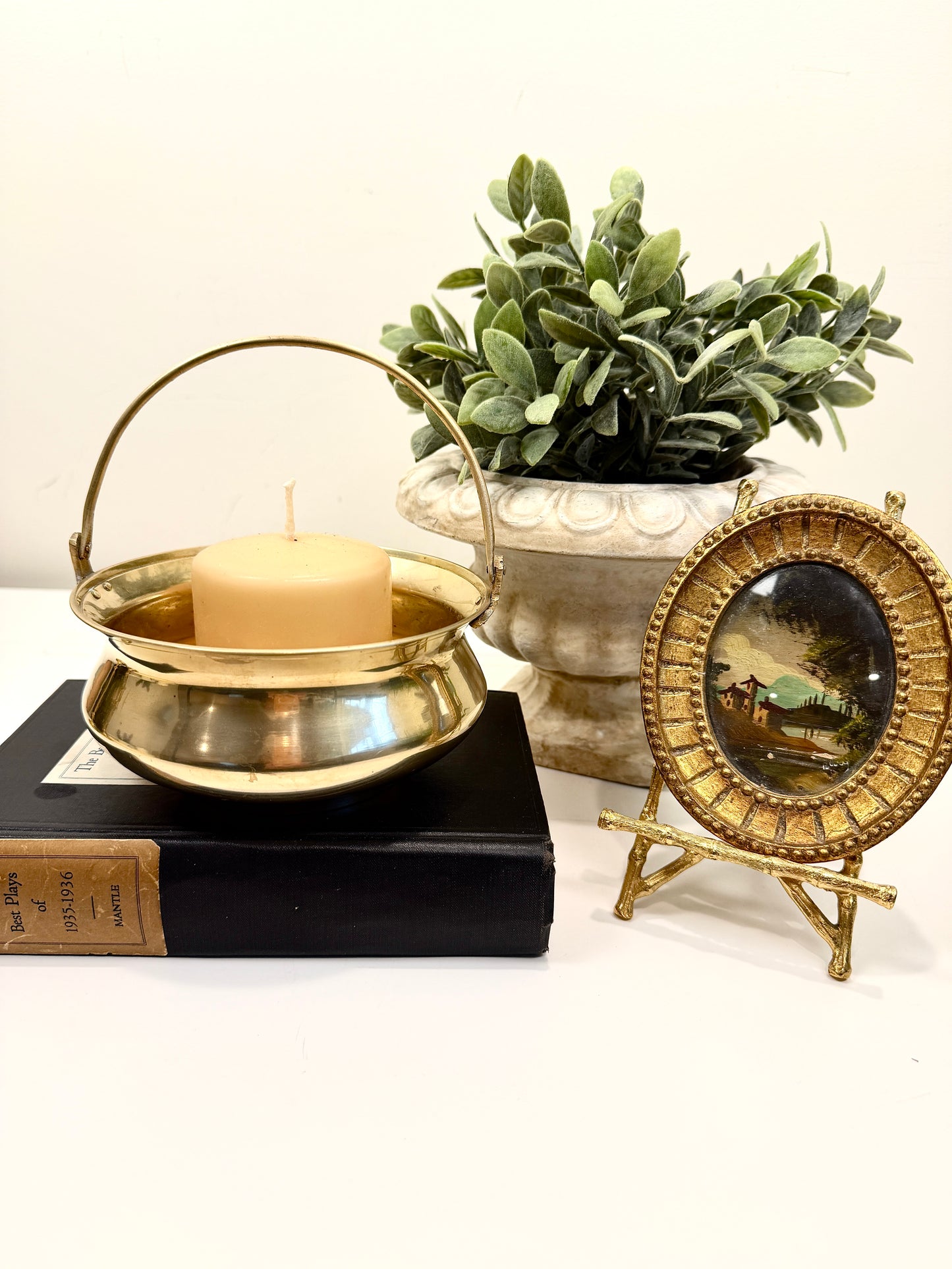 Vintage Brass Bowl