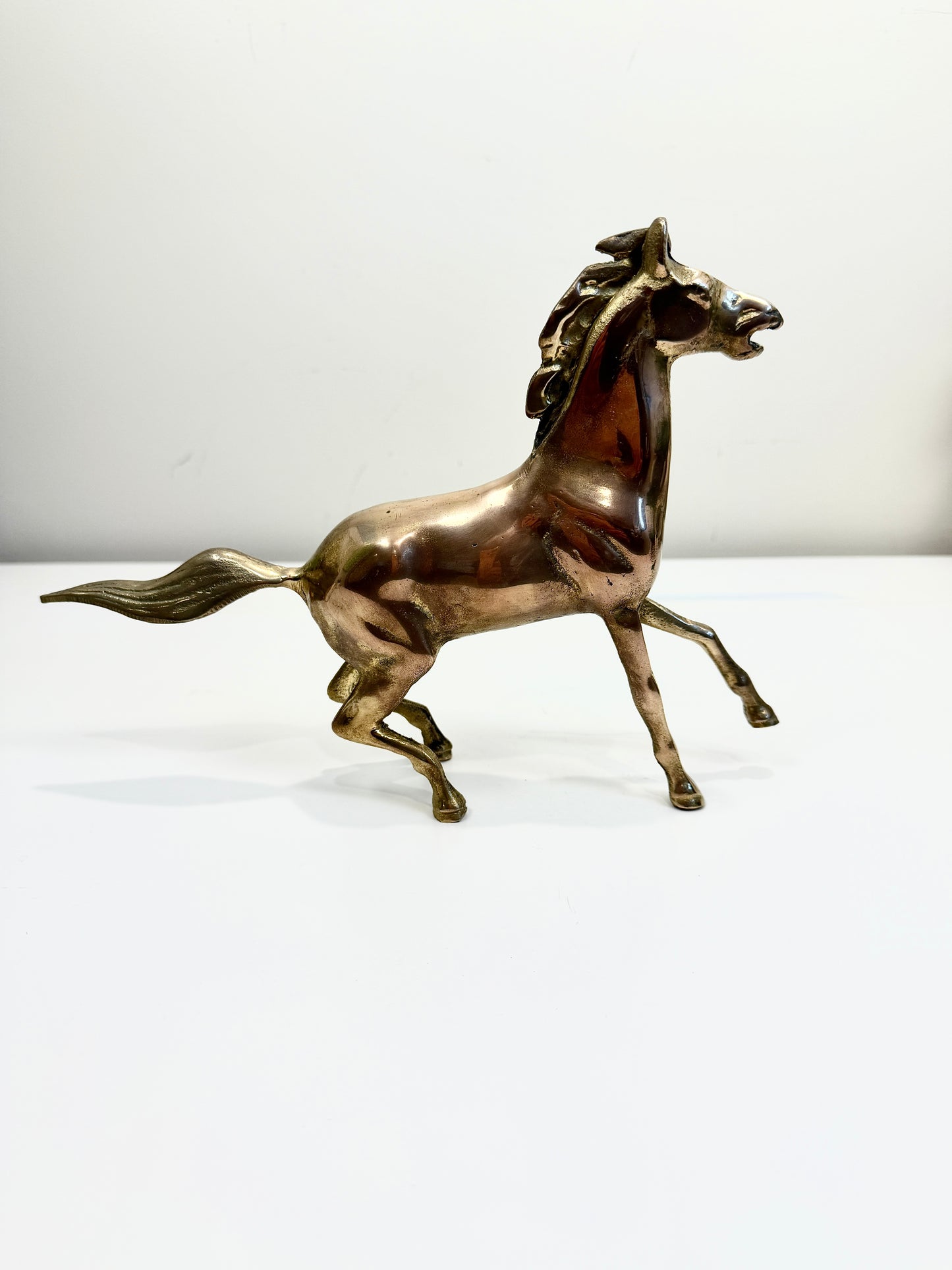 Vintage Brass Horse