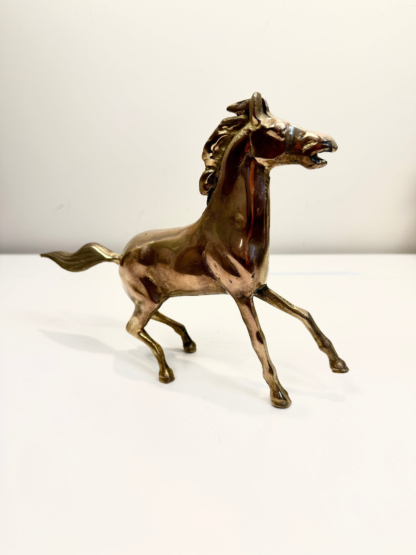 Vintage Brass Horse