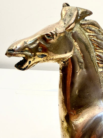 Vintage Brass Horse