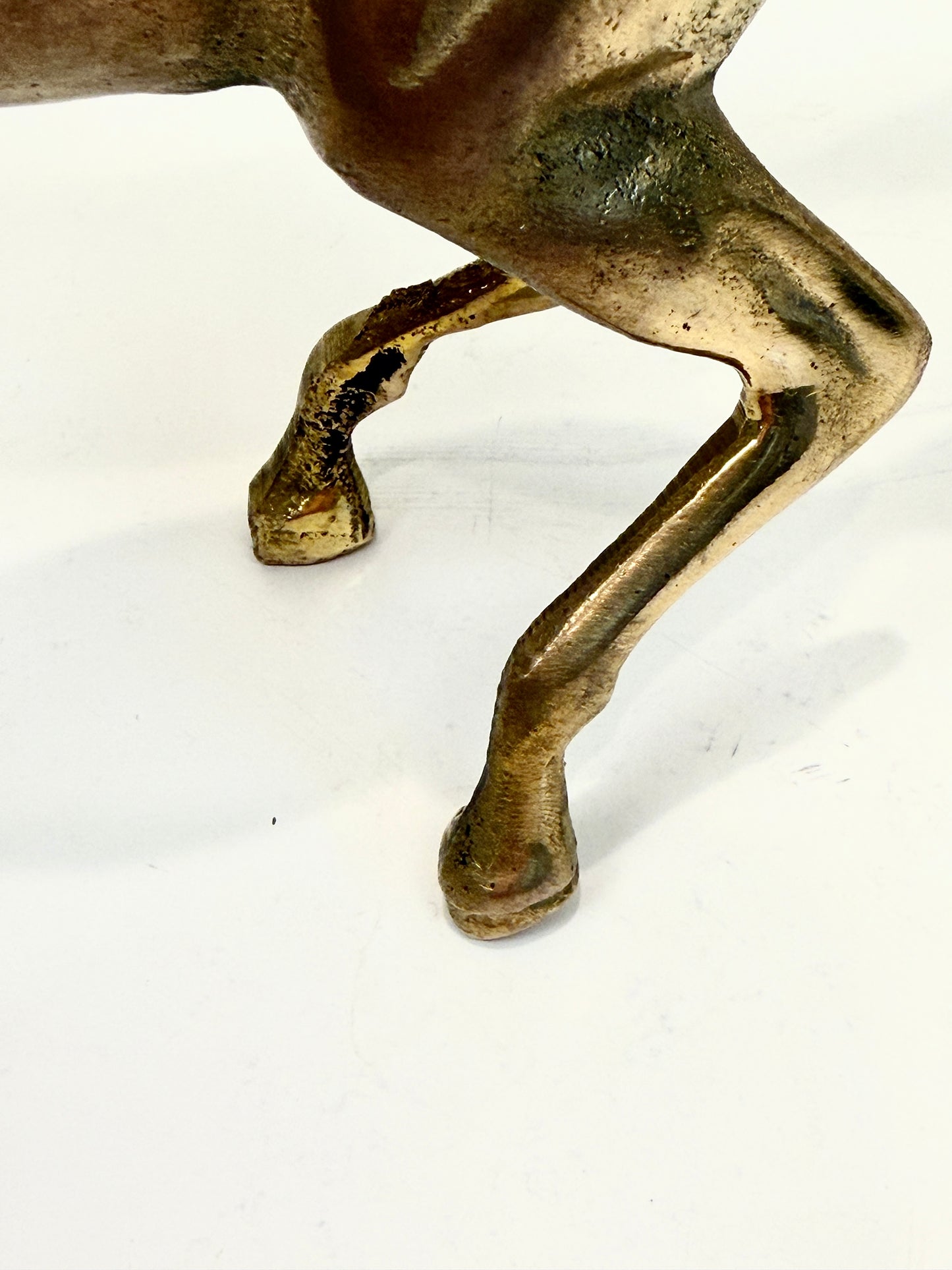 Vintage Brass Horse