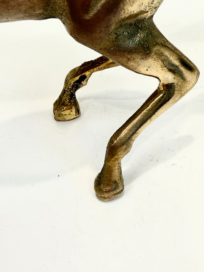 Vintage Brass Horse