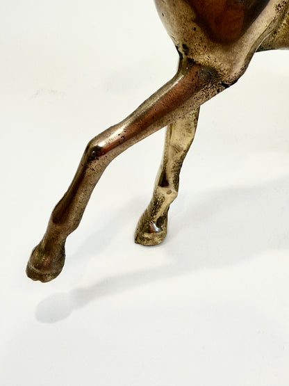 Vintage Brass Horse
