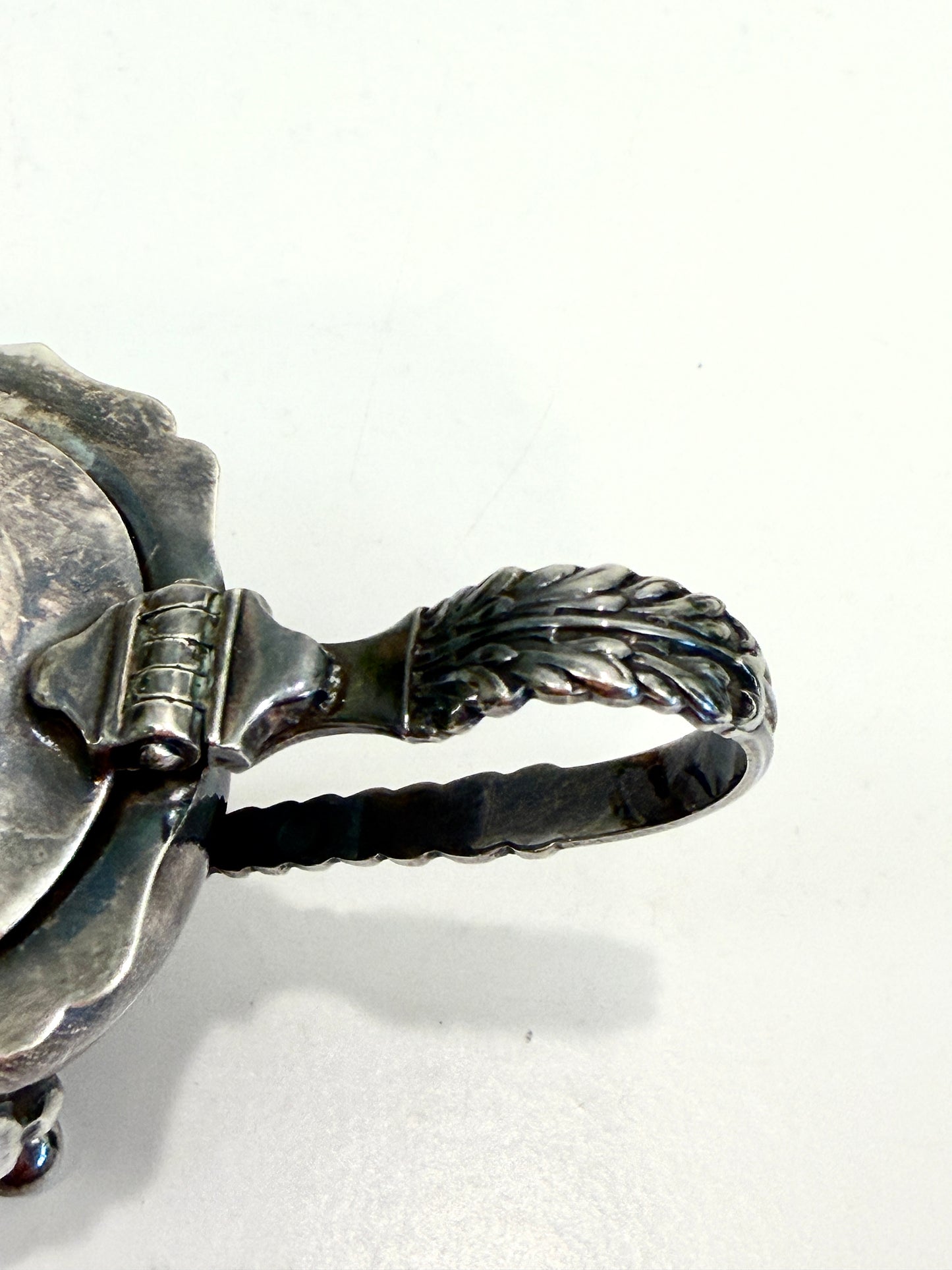 Vintage Antique Silver Condiment Server:  England