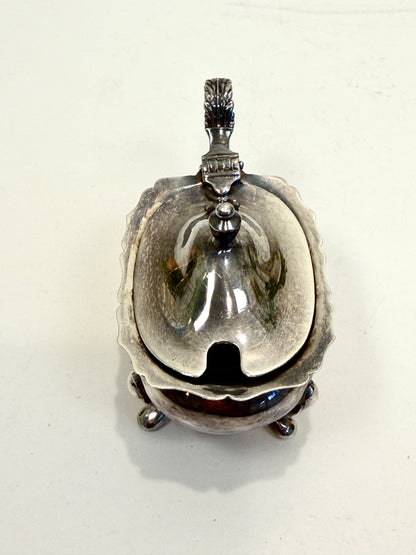 Vintage Antique Silver Condiment Server:  England