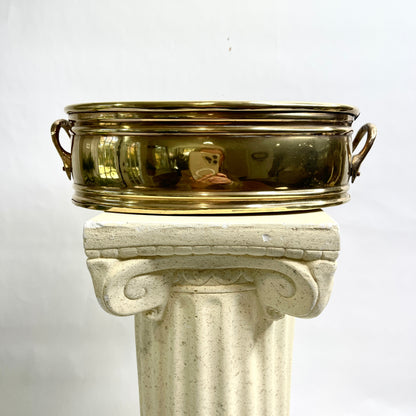 Brass Oval Planter