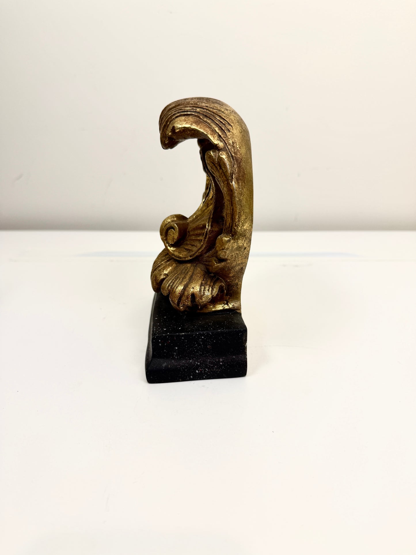 Vintage Gold Bookends