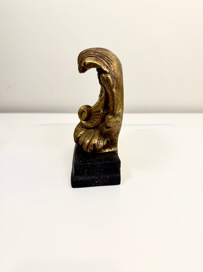 Vintage Gold Bookends