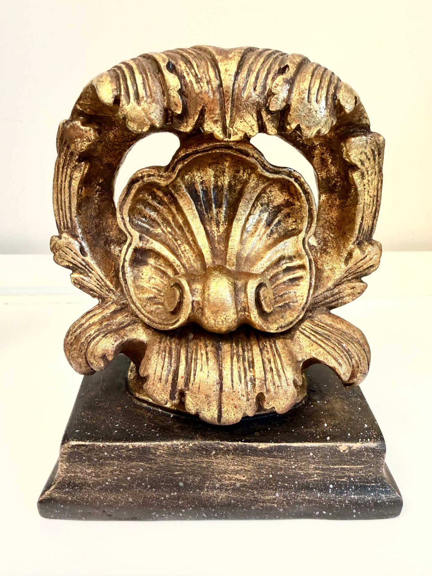Vintage Gold Bookends