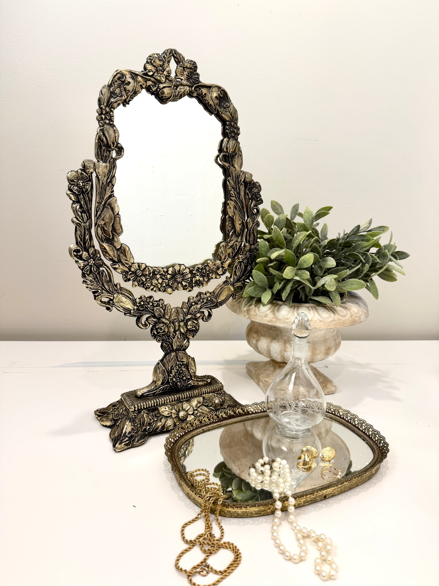 Vintage Tilting Mirror