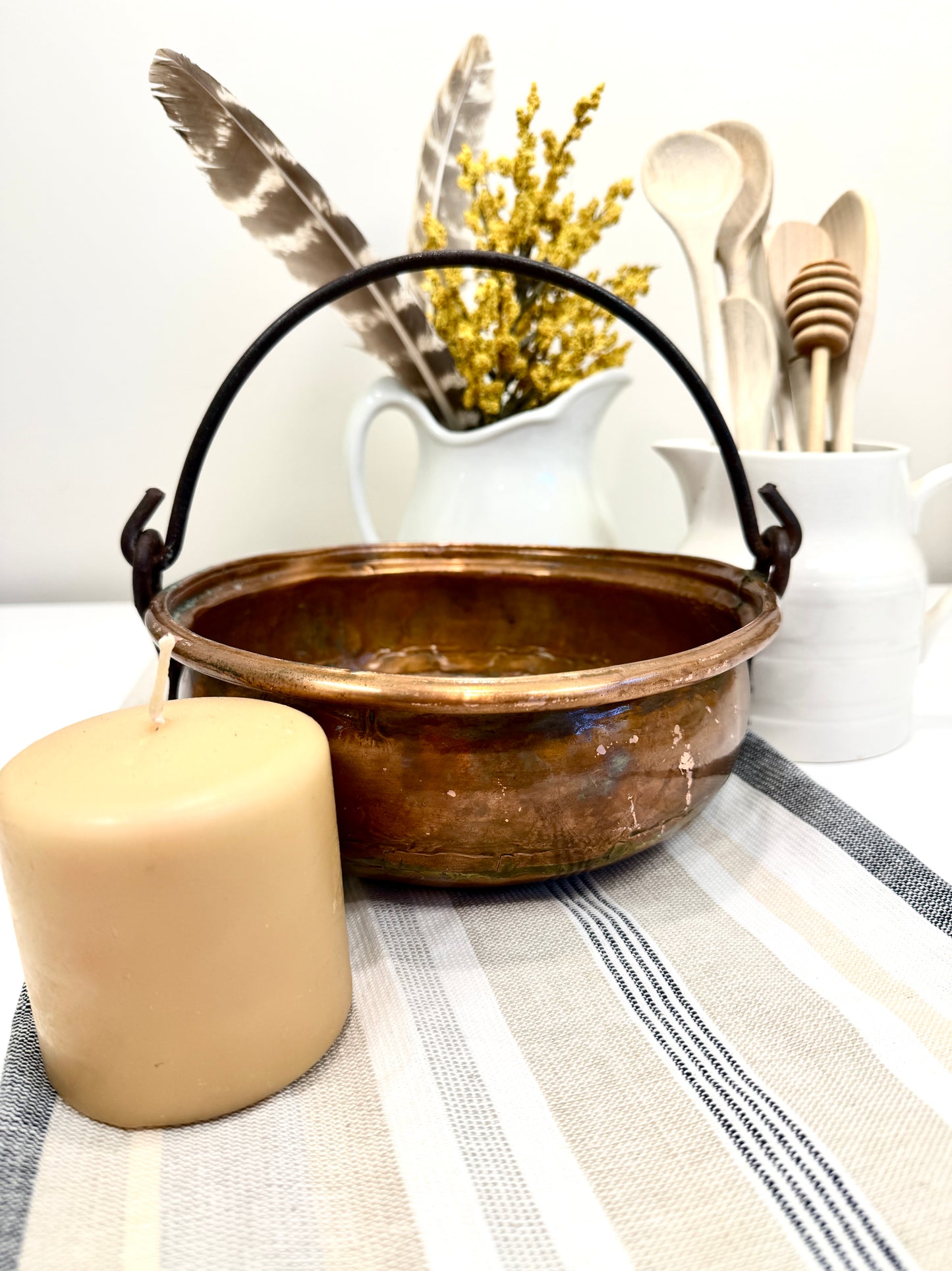 Antique Copper Pot