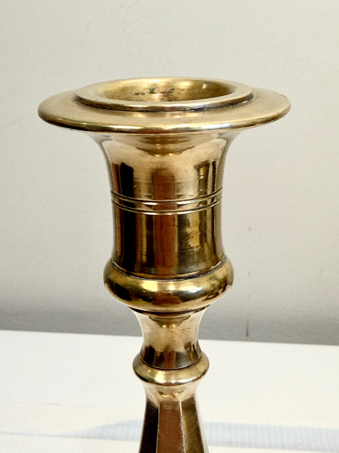 Vintage Brass Candlesticks