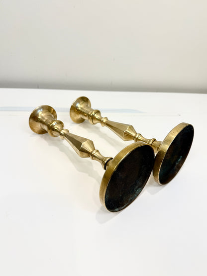 Vintage Brass Candlesticks