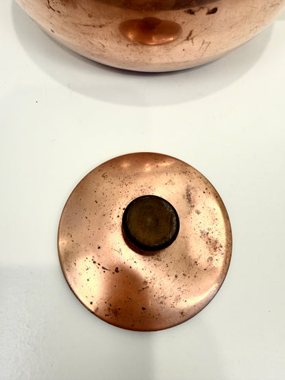 Vintage Copper Tea Kettle