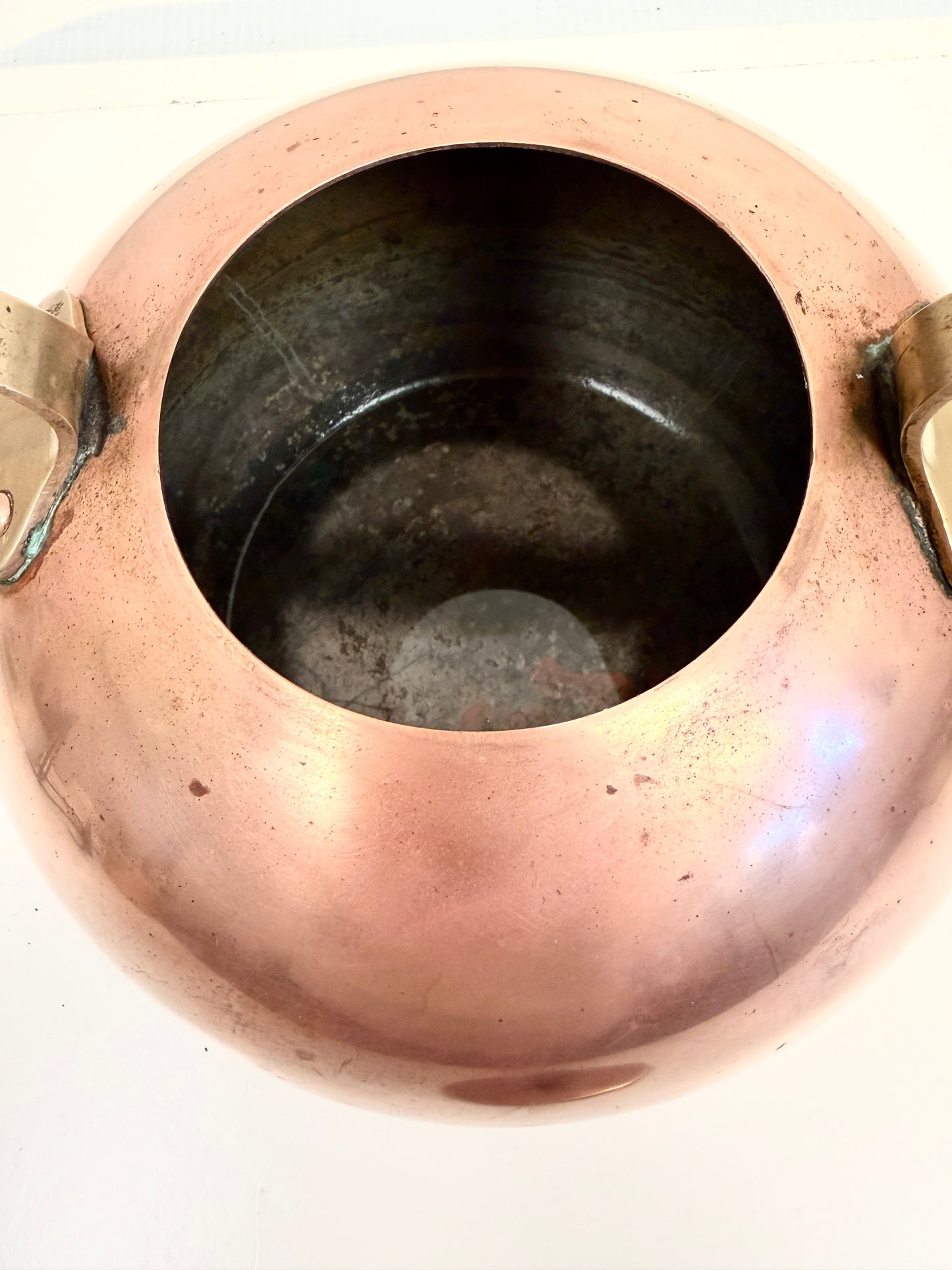 Vintage Copper Tea Kettle