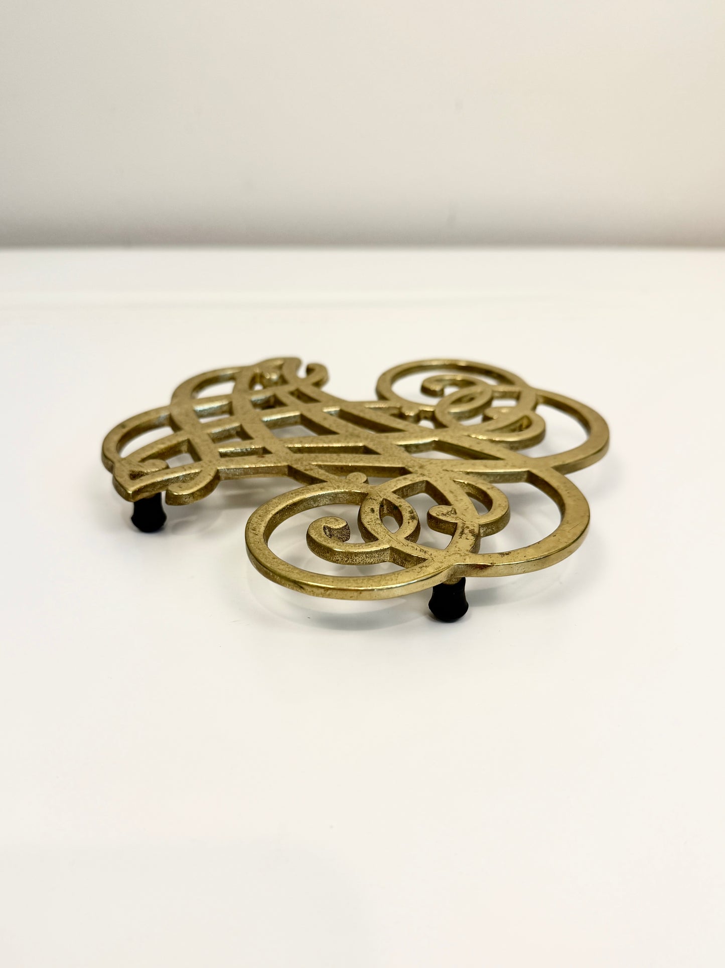 Vintage Brass Trivet