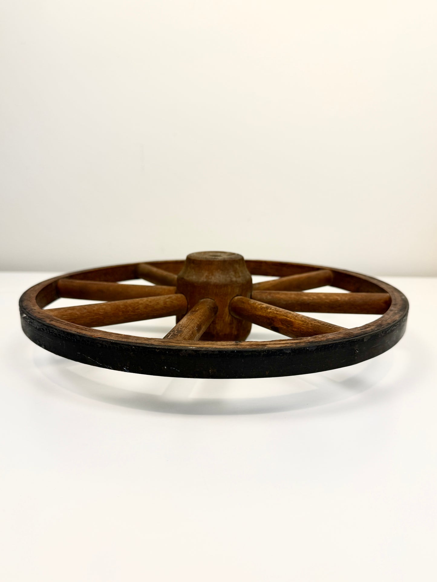 Vintage Wood Cart Wheel