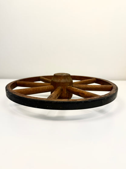 Vintage Wood Cart Wheel