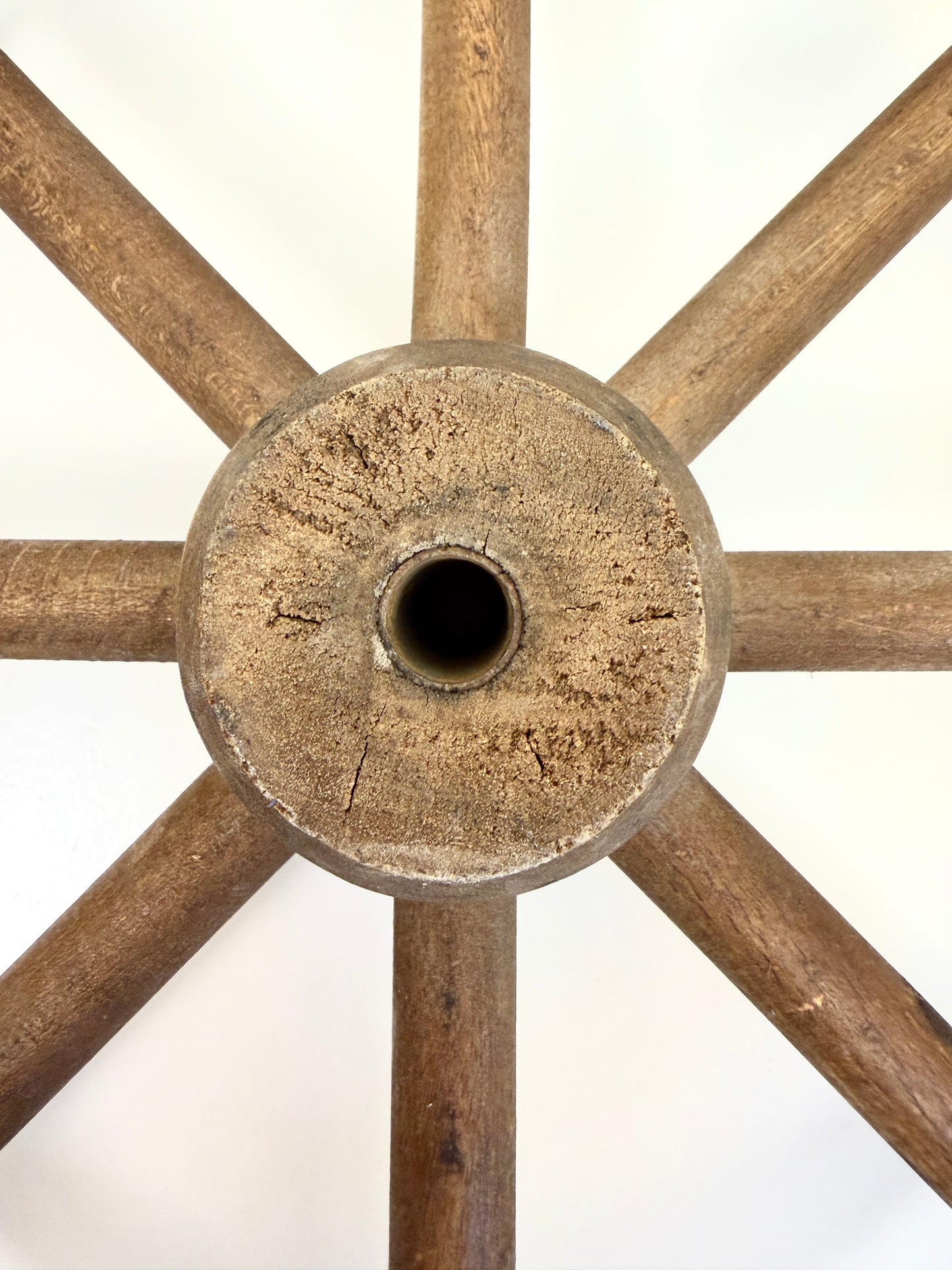 Vintage Wood Cart Wheel