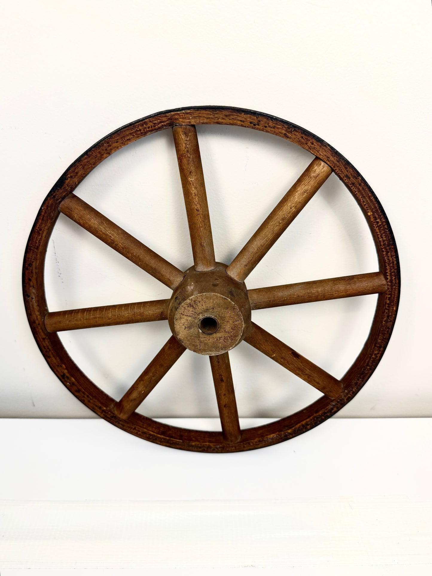 Vintage Wood Cart Wheel