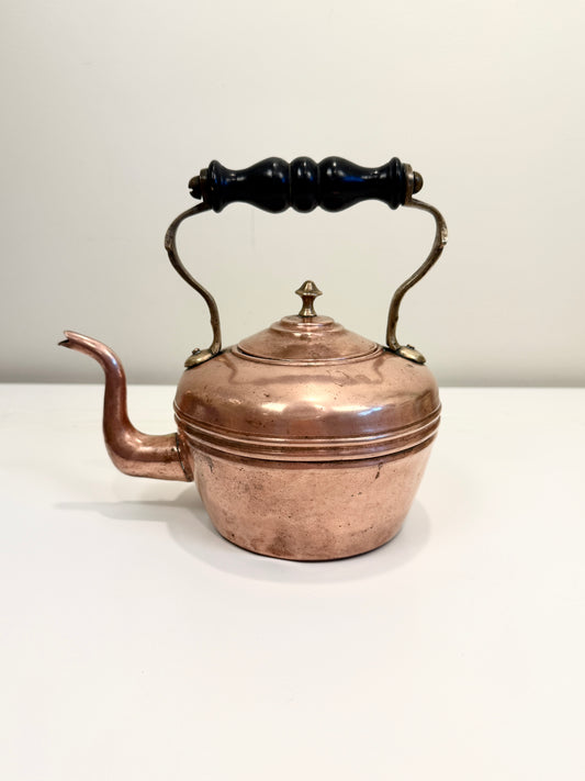 Vintage Copper Tea Kettle