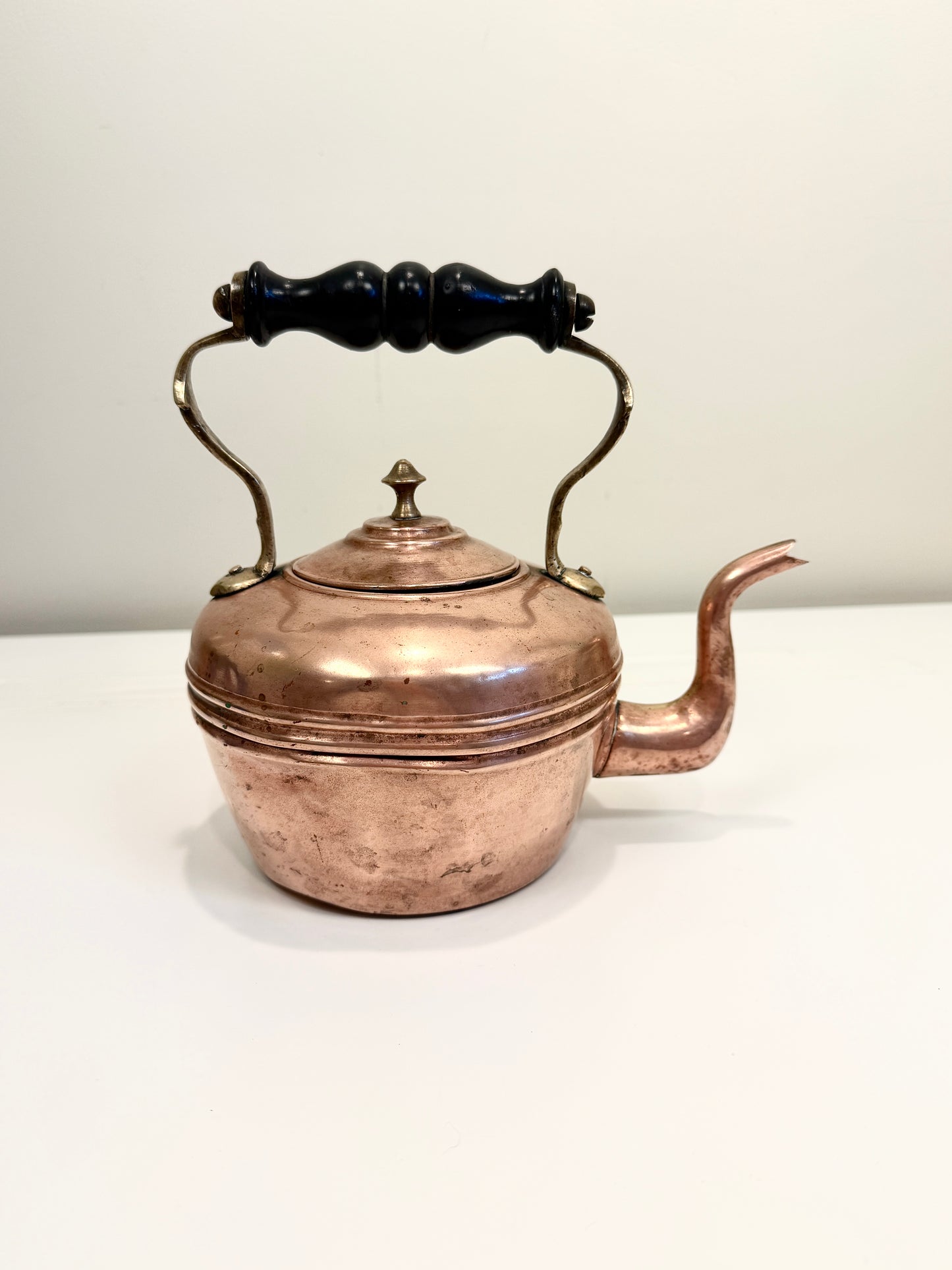 Vintage Copper Tea Kettle