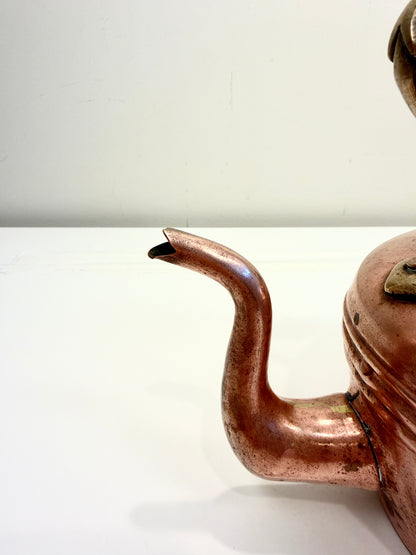 Vintage Copper Tea Kettle