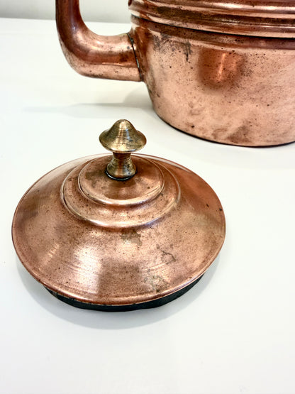 Vintage Copper Tea Kettle