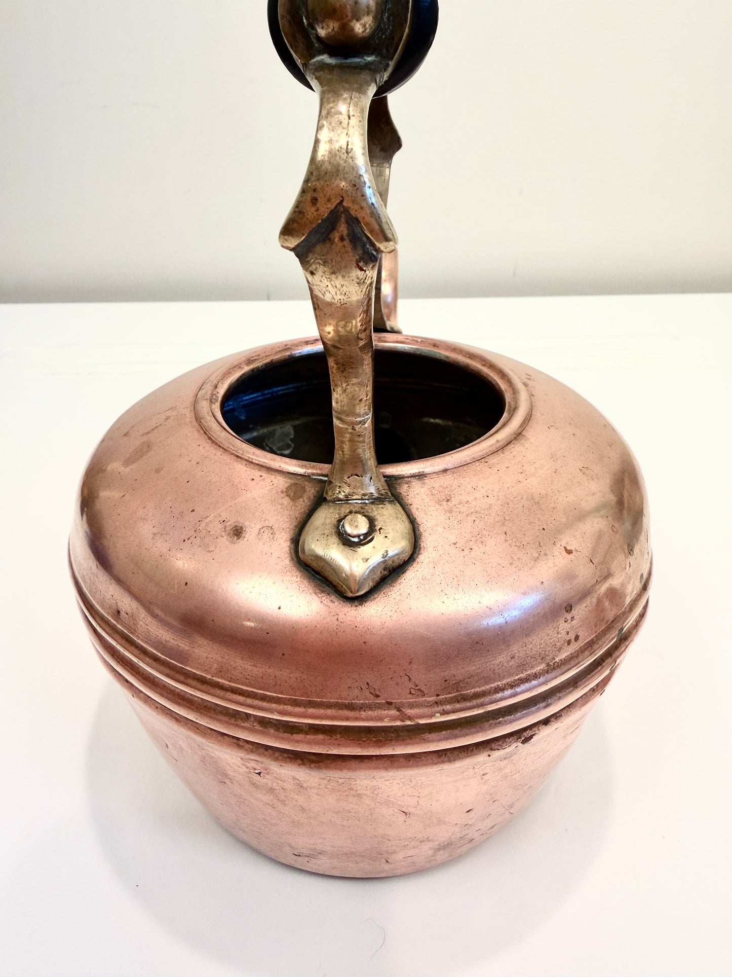 Vintage Copper Tea Kettle