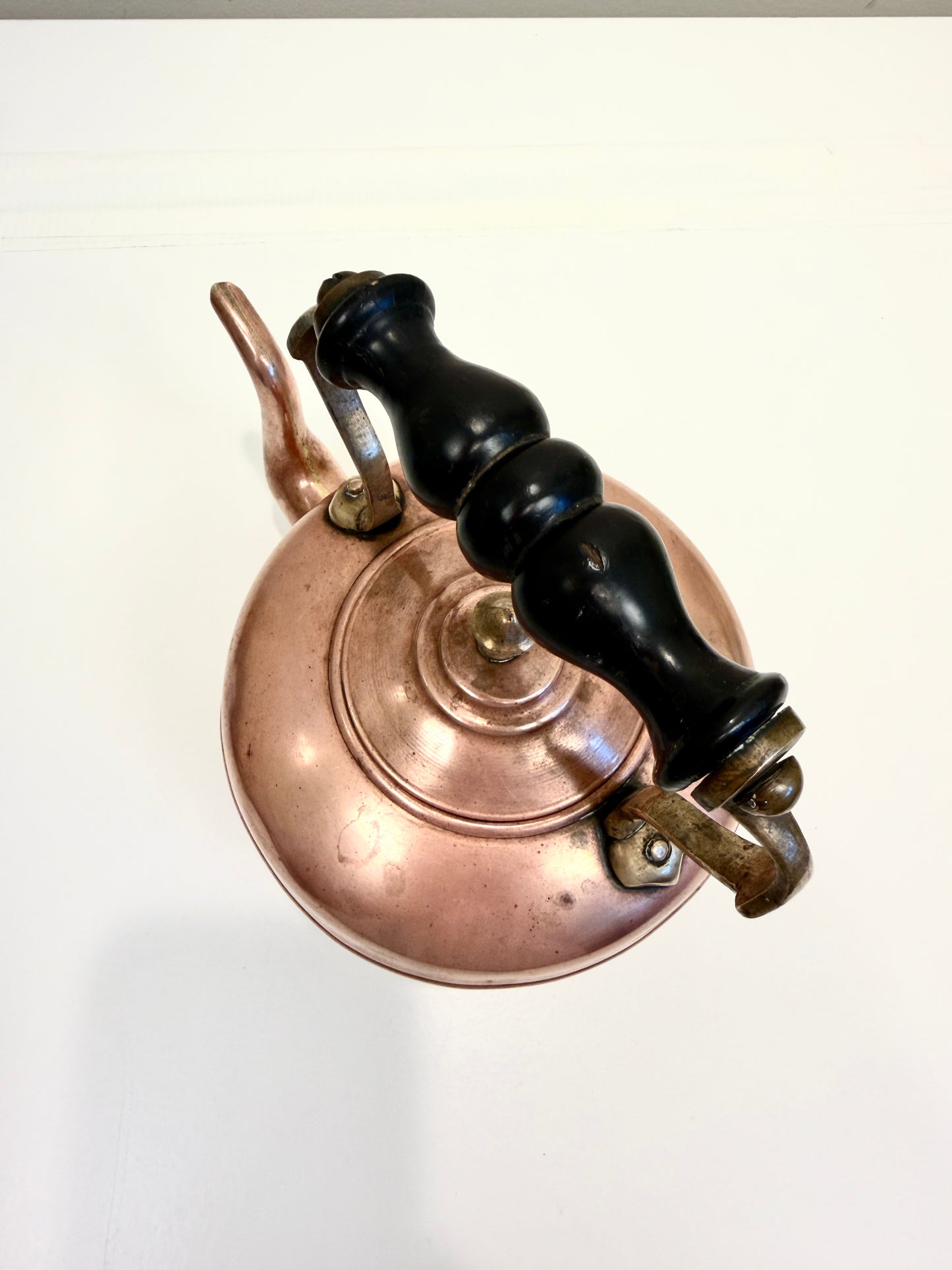 Vintage Copper Tea Kettle