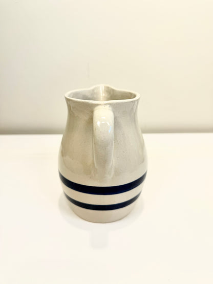 Vintage Stoneware Pitcher: Ransbottom