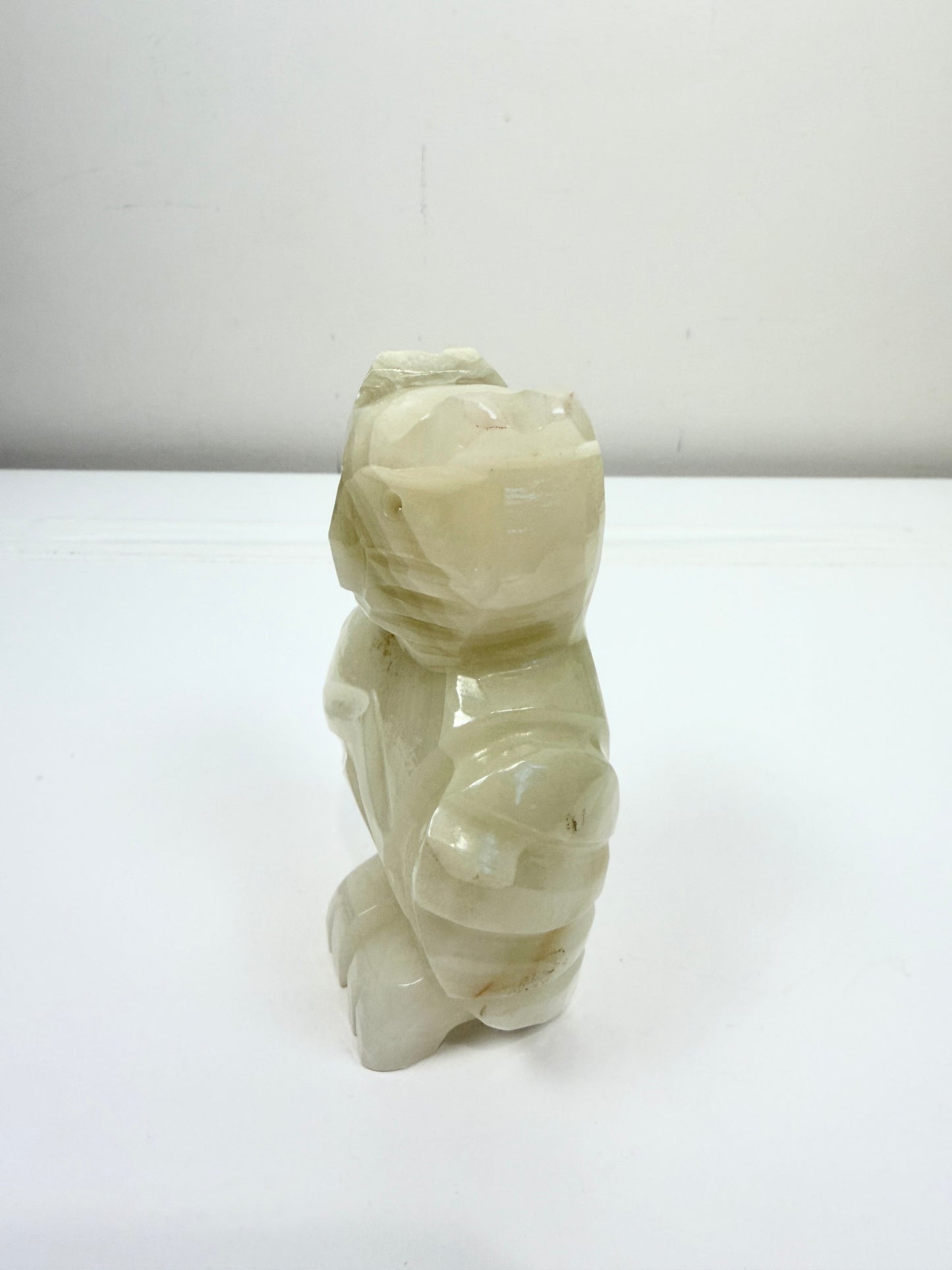 Vintage Onyx Owl Figurine