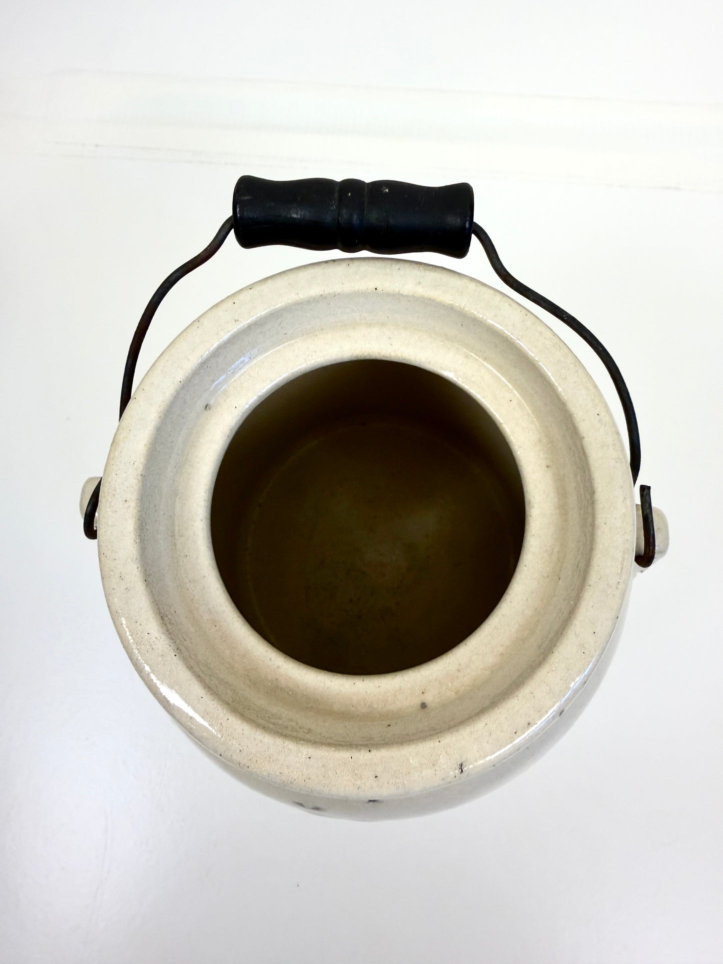 Vintage Stoneware Crock with Handle