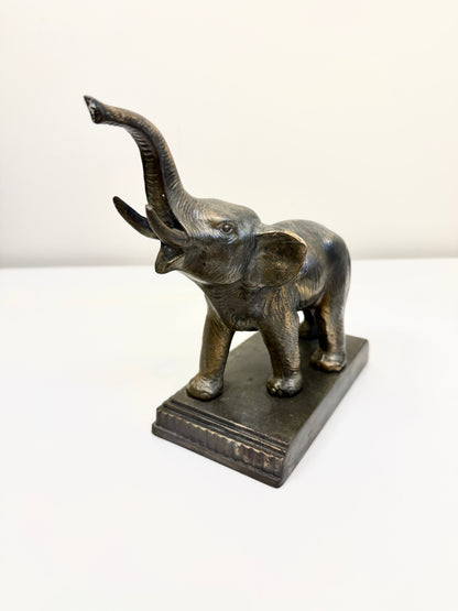 Vintage Elephant Bookend