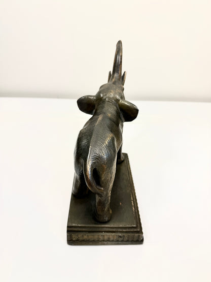 Vintage Elephant Bookend